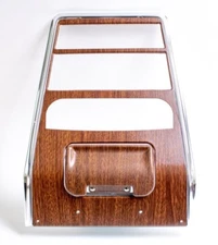 Center Dash Panel with AC Ashtray Set Walnut AMD Fits Camaro W-984A