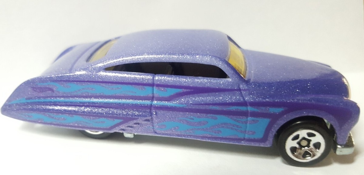 ミニカー Purple Passion Kustom Hotwheels mercury Vintage 1989 Hot Wheels Purple Passion Mercury Car White