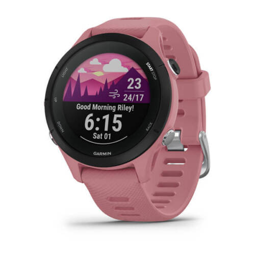 Reloj Garmin Forerunner 255S GPS Correr Ciclismo Entrenamiento Deporte Rosa 2 Años Garantía - Imagen 2 de 9
