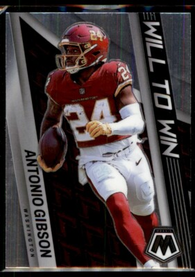 #ad 2021 Panini Black Antonio Gibson Washington Football Team #99 $4.50