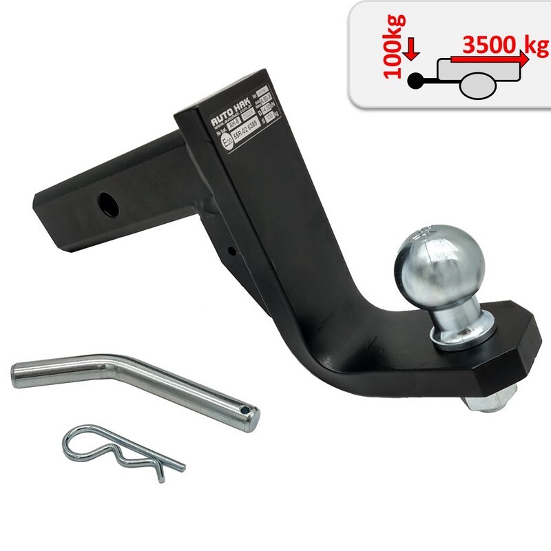 Anhängerkupplung Adapter USA-Fahrzeuge Gerade 50x50mm Kugelkopf