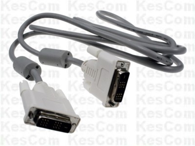 DVI Anschlußkabel-DVI-D Stecker/ Stecker 18+1, Dual,  1,8m  mit Filter
