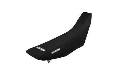 Enjoy Mfg Gripper Seat Cover For 1992-1993 Kawasaki KX 125 & 250 - All Black - #118 - View #2