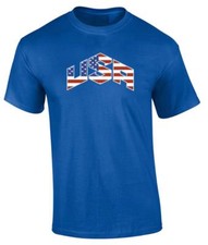 Patriotic USA American Flag T-Shirt