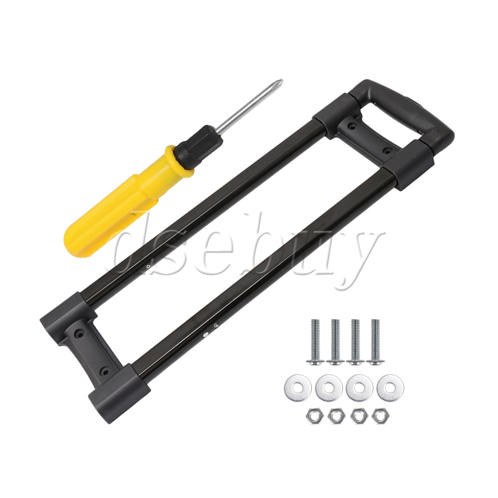 20-Inch Silver Luggage Handle Bar R003 Upper Lower-image