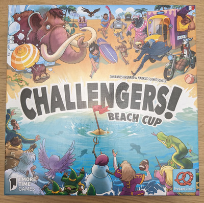 Challengers Beach Cup (französische Version) - NEU, aber Karton geöffnet