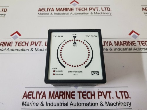 Deif CSQ-3 Marine Multi Function Synchroscope 230V