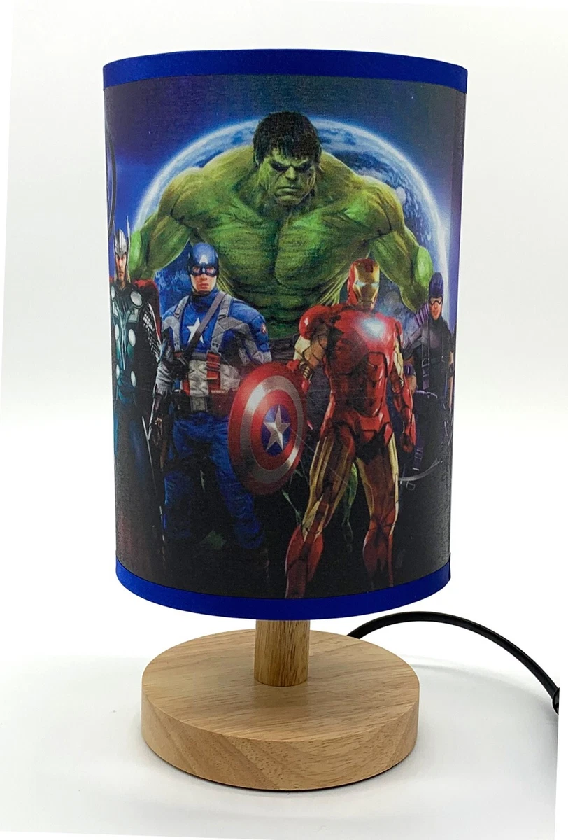 Avengers cheap bedside lamp