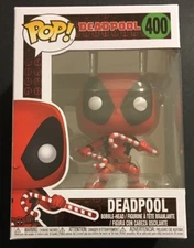 Funko Pop! Marvel Holiday Deadpool w/ Candy Canes #400