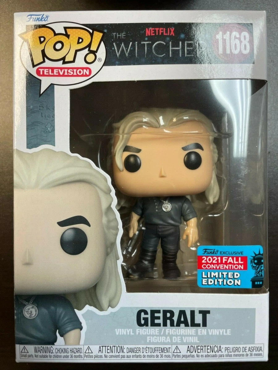 Funko Pop Witcher 1168 Geralt NYCC EXCLUSIVE IN HAND