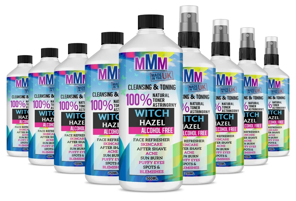 Witch Hazel Alcohl Free Astringent Herbal Cure Face/Skin Care Toner FASTdelivery