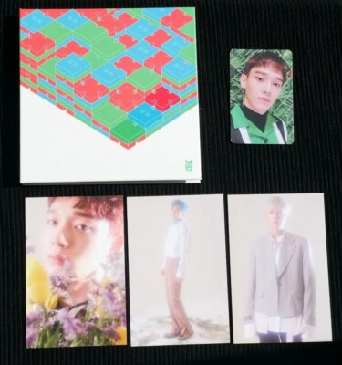 Exo CBX Blooming Days Album CD With Chen Photocard And Postcards