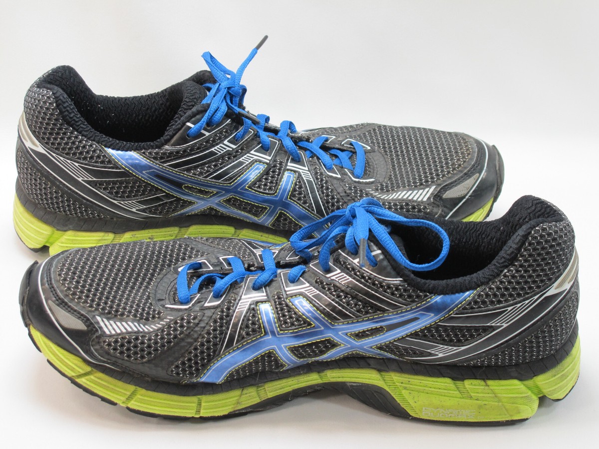 Asics GT 2000 Shoes Men 13 Lime Green Black Running Trail Low Top Dynamic Duomax ASICS Men main image 4