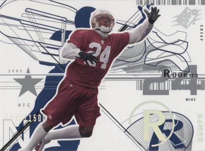 2002 SPx Mike Rumph #94 - 1 of 2