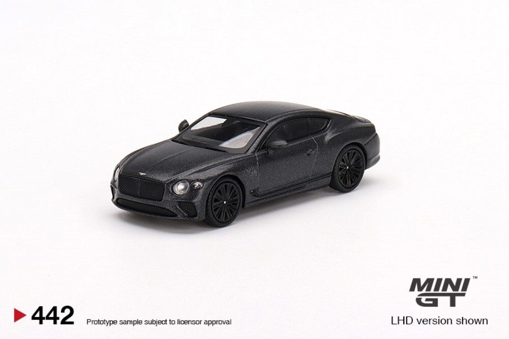 Mini GT 1:64 Bentley Continental GT Speed 2022 Anthracite