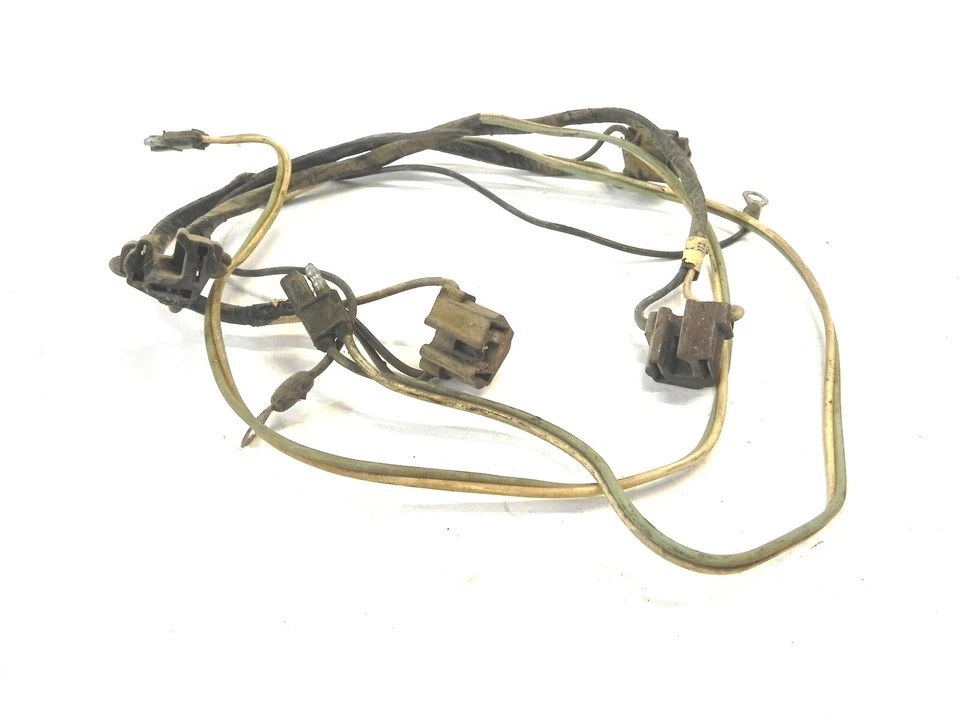 VINTAGE USED 1962 AMC RAMBLER CLASSIC WIRING HARNESS ELECTRICAL WITH WEAR & RUST - Image 3 of 4