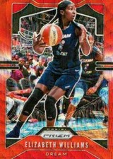 2020 Panini Prizm WNBA Prizms Ruby Wave #16 Elizabeth Williams Atlanta Dream 