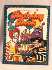 MCDONALDS 1983 BIRTHDAY ACTIVITY BOOK - VINTAGE