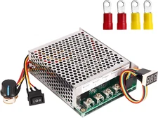 PWM DC Motor Speed Controller, DC 10V-55V / Rated 60A / Max 100A Brush Motor Ste
