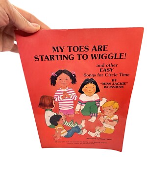 MY TOES ARE STARTING TO WIGGLE AND OTHER EASY SONGS FOR By Jackie Silberg *VG+*