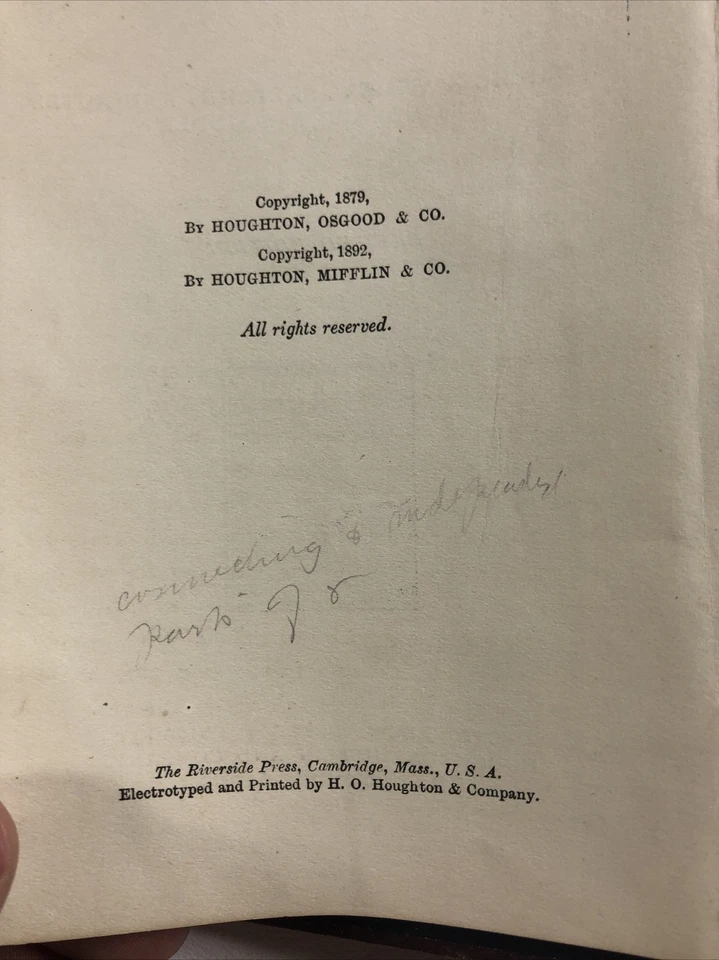 American Poems : Biographical Sketches & Notes - Horace Scudder (Hardcover, 1893 Foto 4 de 4