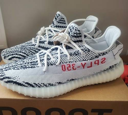 yeezy 350 zebra size 12