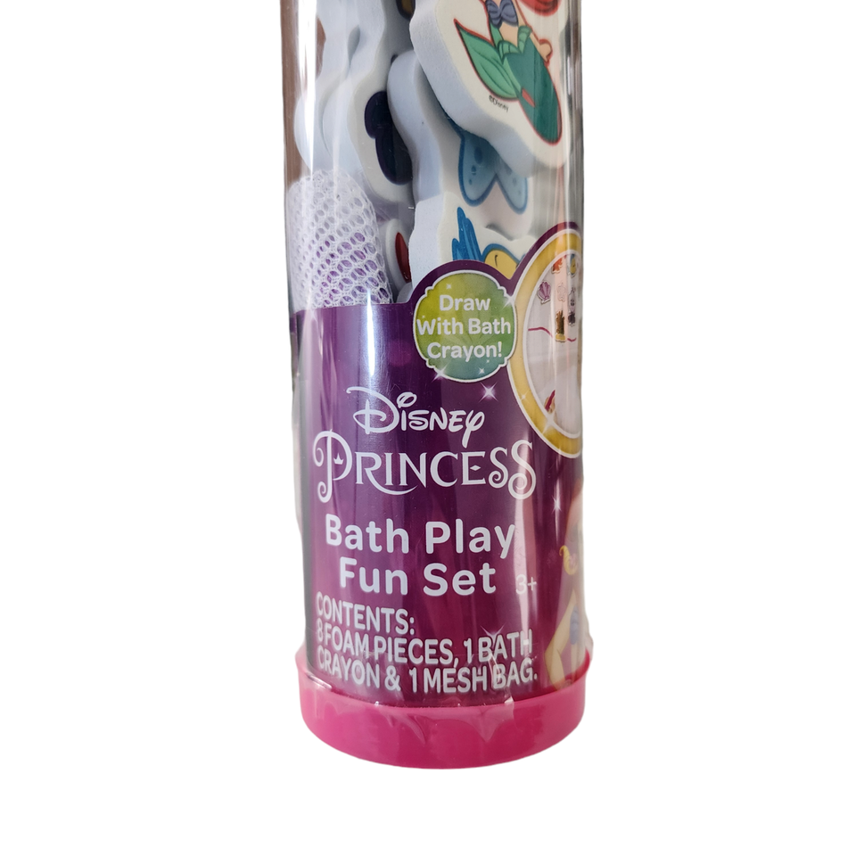 Disney Princess Bath Play Set Ariel The Little Mermaid Bathtub Clings