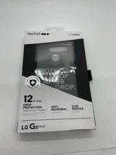 TECH21 Evo Check Case for LG G8 ThinQ - Smokey Black