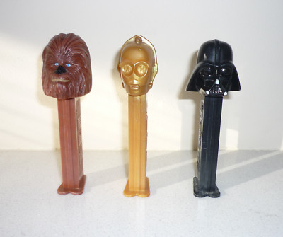 Chewbacca C-3PO & Darth Vader Star Wars PEZ Süßigkeitenspender