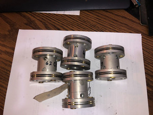 3 PIECES Rexnord Thomas 62CC Shaft Couplers 5/8" TO 7/8" & 7/16" + 1/2" TO 3/8"
