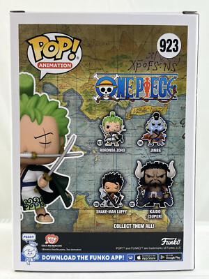 Funko Pop! Roronoa Zoro #923 One Piece Vinyl Figure + Pop