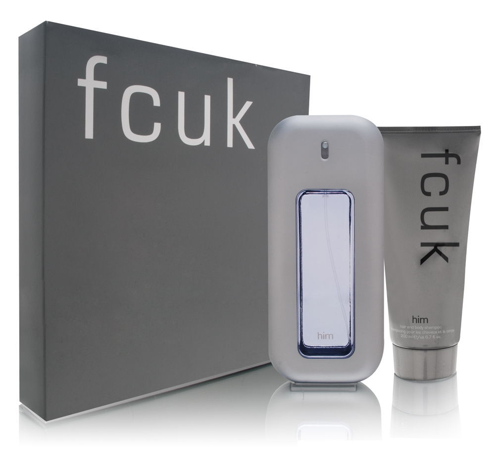 Body Lotion Fcuk Perfume Set FCUK By French Connection EDT For