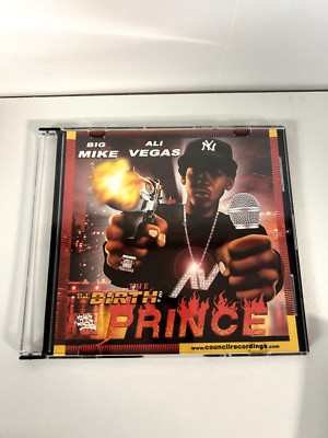 DJ BIG MIKE ALI VEGAS RE-BIRTH OF A PRINCE RARE NYC MIXTAPE MIX CD 2004 RARE