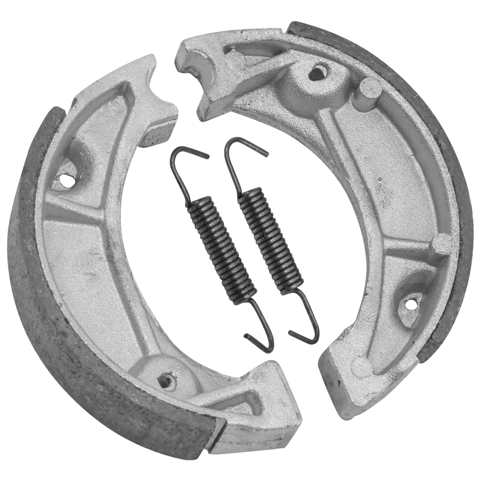 Caltric Rear Brake Shoe Set - Compatible With Honda VF750C Magna & VF750S Sabre (1982-1983)