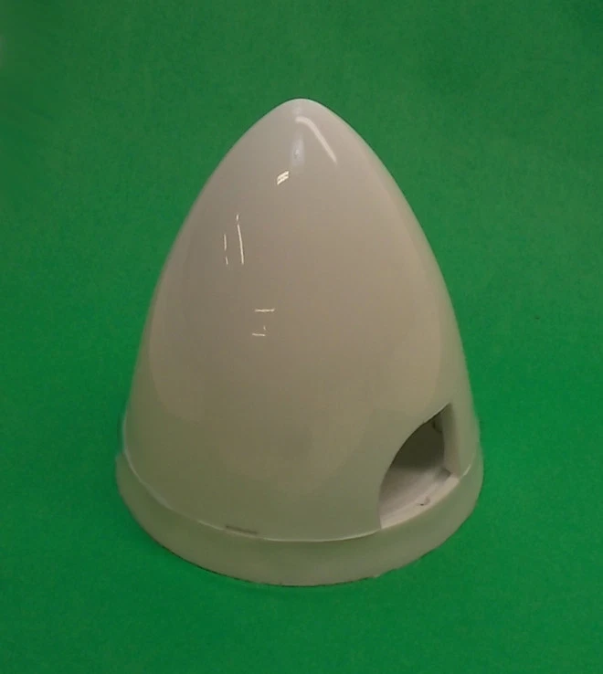 Spinner Goldberg 3" 76,2 mm blanco a presión Foto 3 de 4