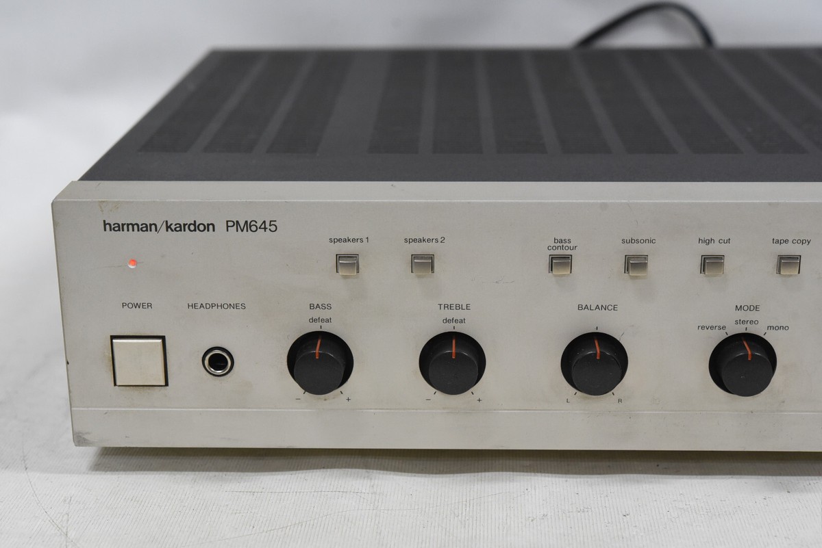 Harman Kardon PM645 Stereo Integrated Amplifier - Vintage HK