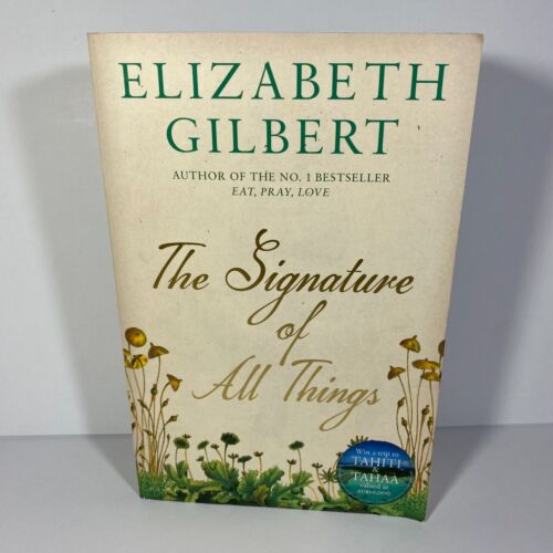 The Signature of All Things by Elizabeth Gilbert 2013 Paperback Book - Picture 1 of 8
