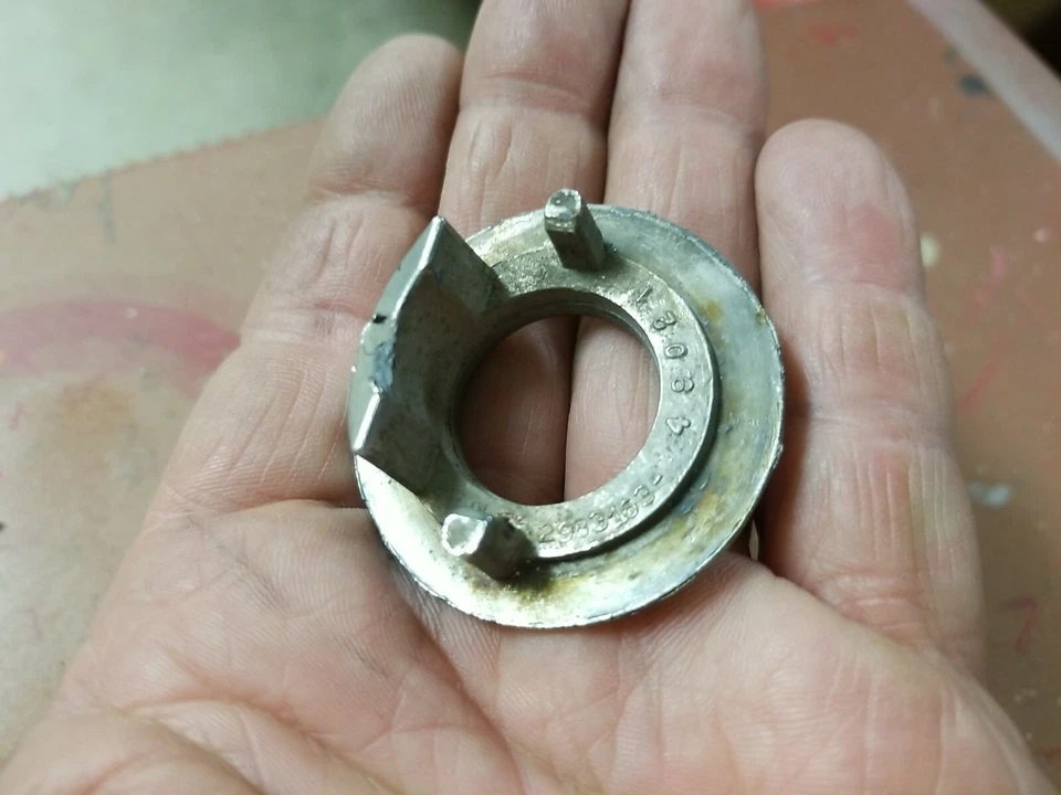 1970 1971 1972 1973 1974 PLYMOUTH BARRACUDA CUDA RADIO ANTENNA BASE TRIM BEZEL - Image 2 of 4