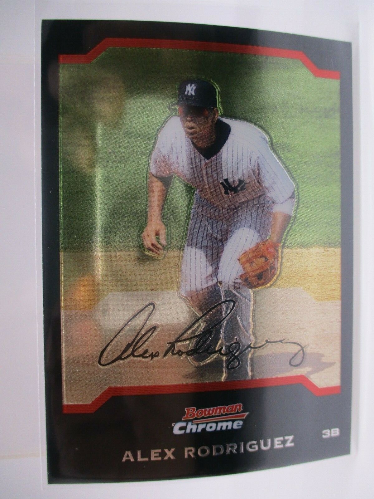 2004 Bowman Chrome #103 Alex Rodriguez YANKEES