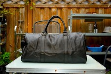 Echtleder Tasche (Sporttasche,Reisetasche, Schultertasche,Travelbag,Toiletrybag)