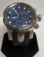 Invicta Venom Men's Blue Dial Stainless Swiss Chronograph Watch 25901