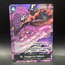 St. Jaygarcia Saturn (Alternate Art) OP13-083 Carrying On His Will Foil