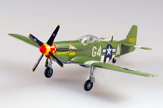 P-51D Mustang IV 357 FG Roberson 1944 Maqueta Montada 1:72 Easy Model EM37294 - Imagen 3 de 3