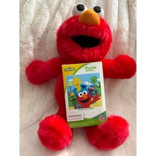 Vintage 1997 Tyco Sesame Street Elmo Loves You Plush Toy of the Year 34606 Red