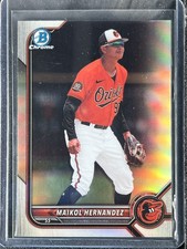 Hernandez, Maikol - 2022 Bowman Draft Chrome - Refractor