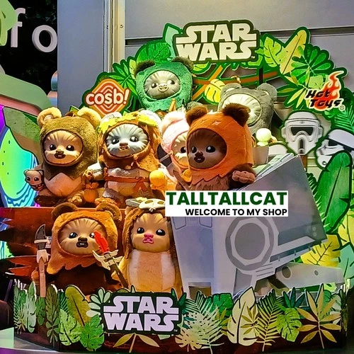 Hot Toys x Disney+ PPLU045N Star Wars Ewoks Cosbi Plush Keychain ( In Stock )