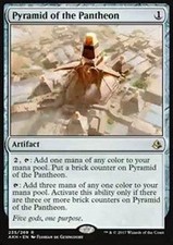 Magic/MTG Pyramid of the Pantheon AKH-235 Rare Englisch Good