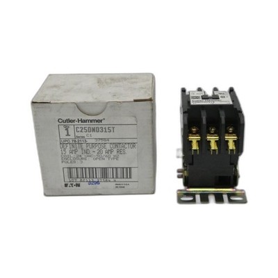 CUTLER HAMMER C25DND315T 24VAC 20A NSMP