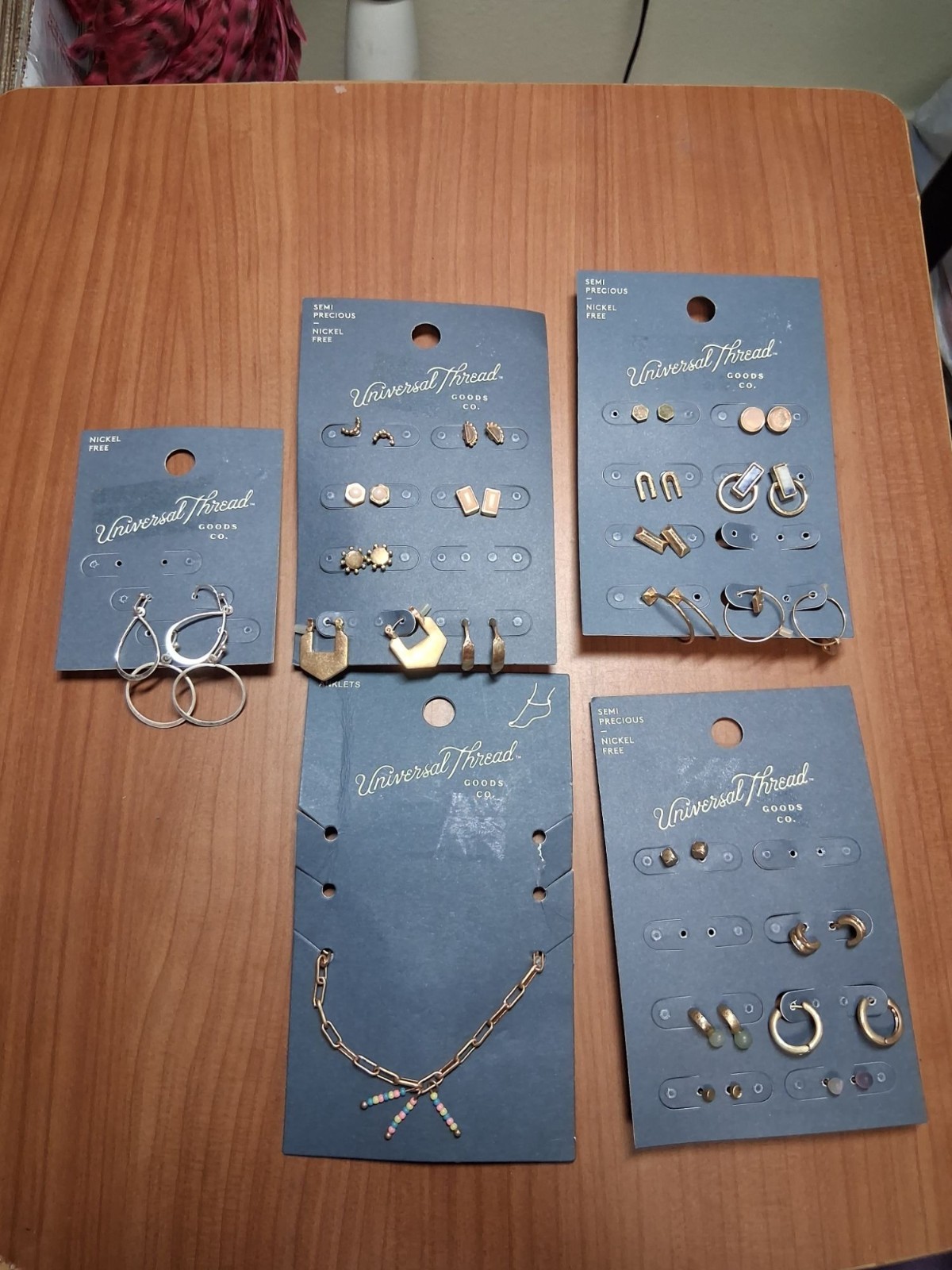 NWT Universal Thread Earring Anklet Bundle (22 Pa… - image 1
