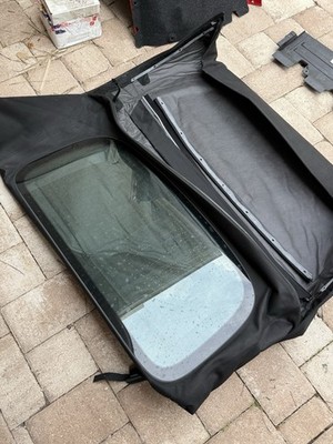 PORSCHE 911 991 991.2 CABRIOLET SOFT TOP 2012-2019 BLACK HAARTZ RPC CANVAS